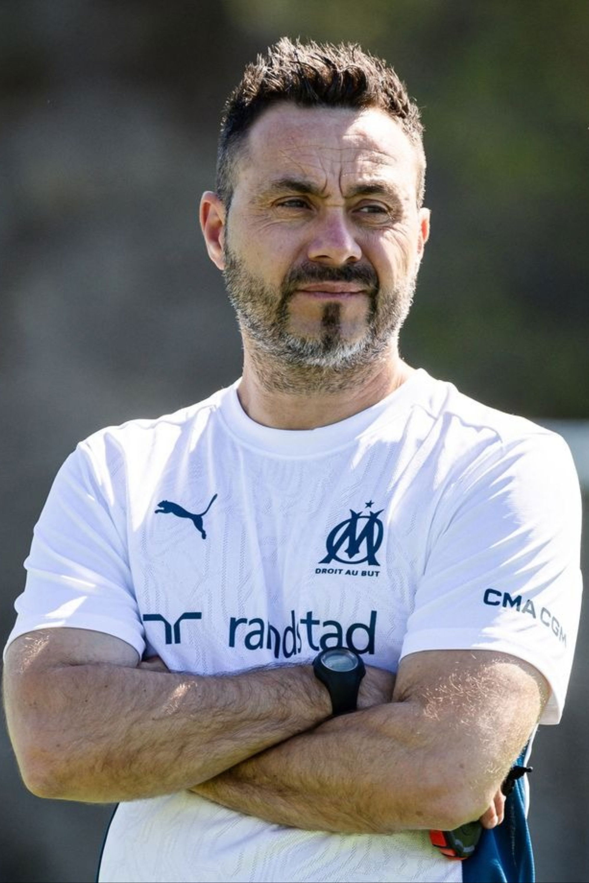 Roberto de Zerbi backdrop