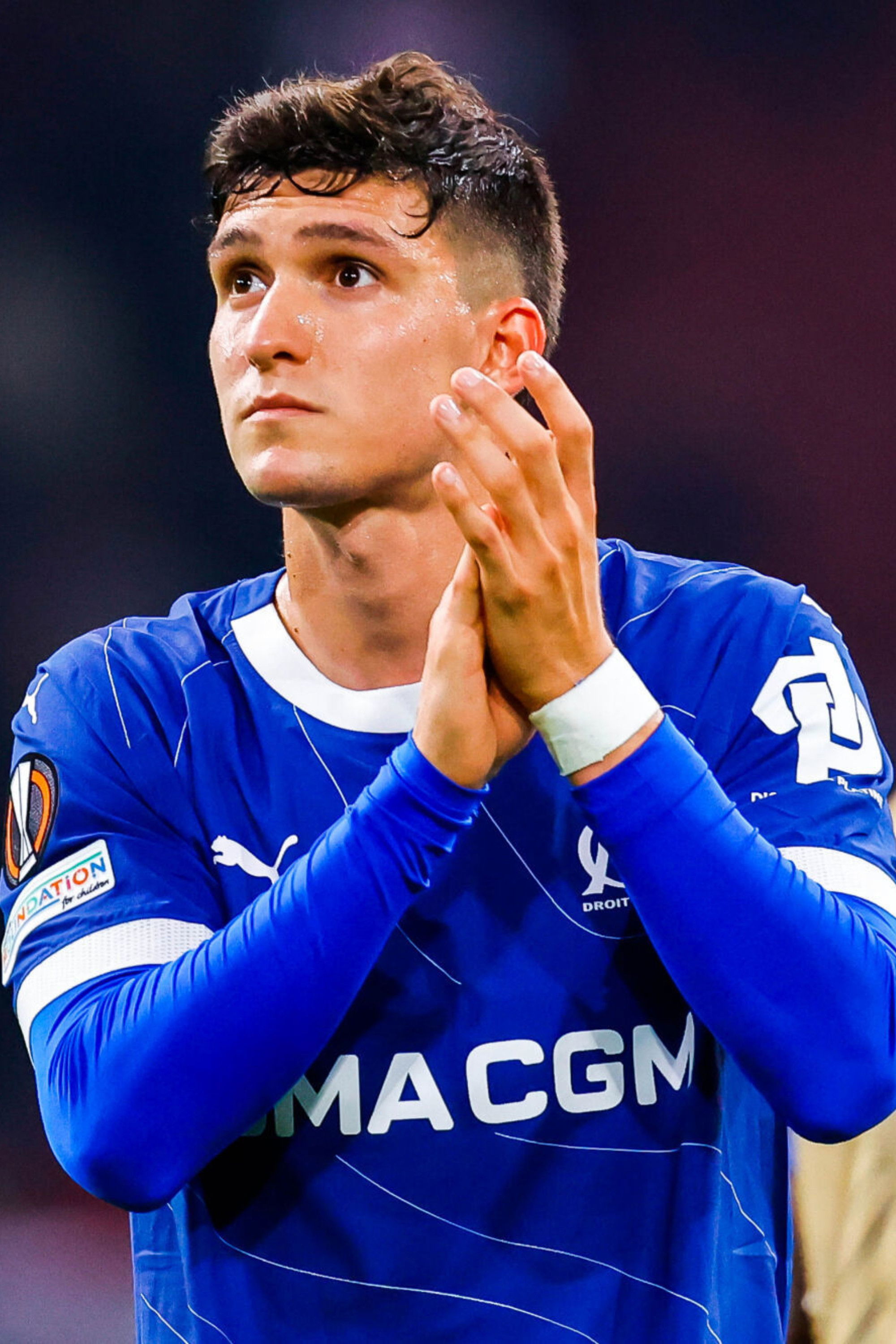 Leonardo Balerdi backdrop