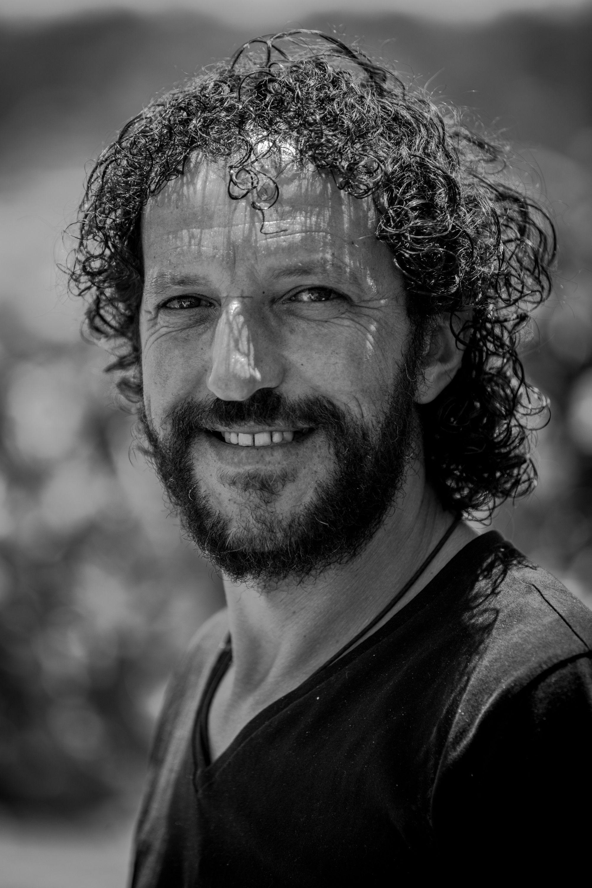 Ali Abu Awwad backdrop