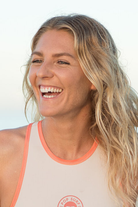 Stephanie Gilmore backdrop