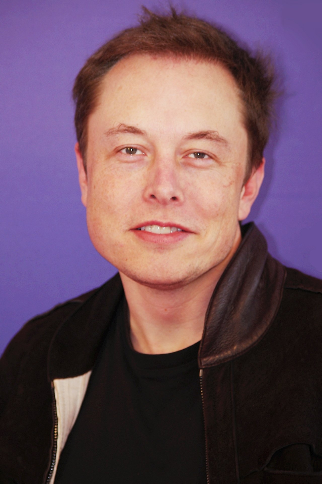 Elon Musk backdrop
