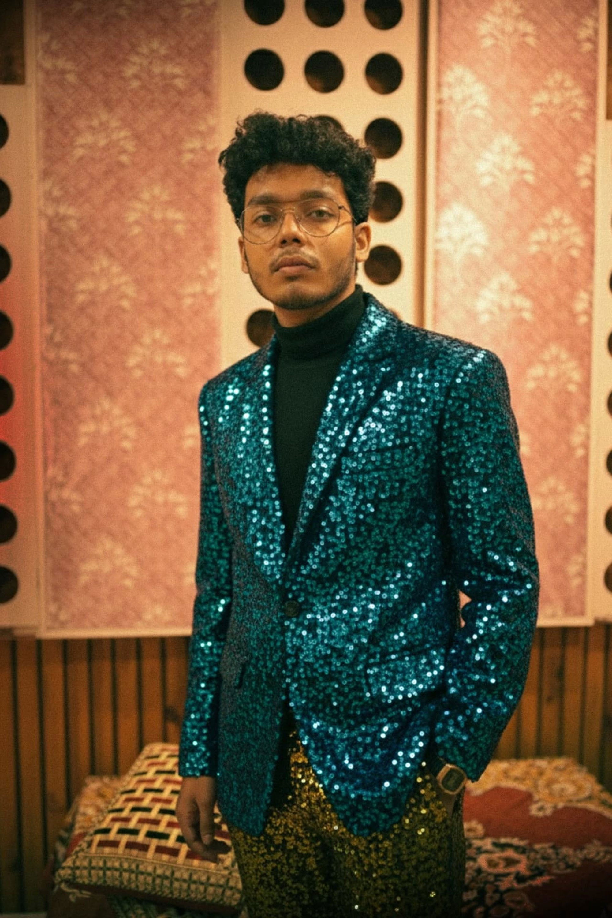 Mukesh Adhikari backdrop