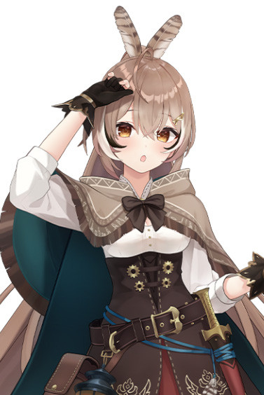 Nanashi Mumei backdrop