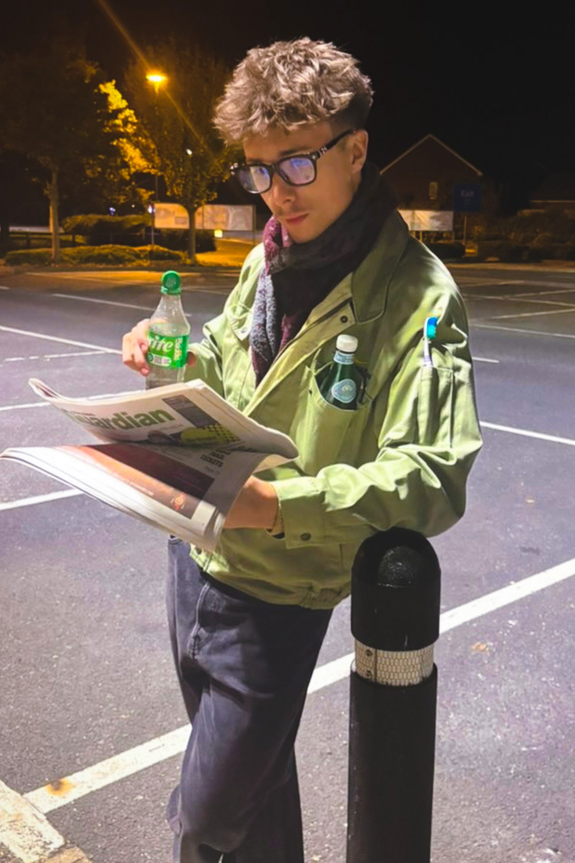 Harry Collister backdrop