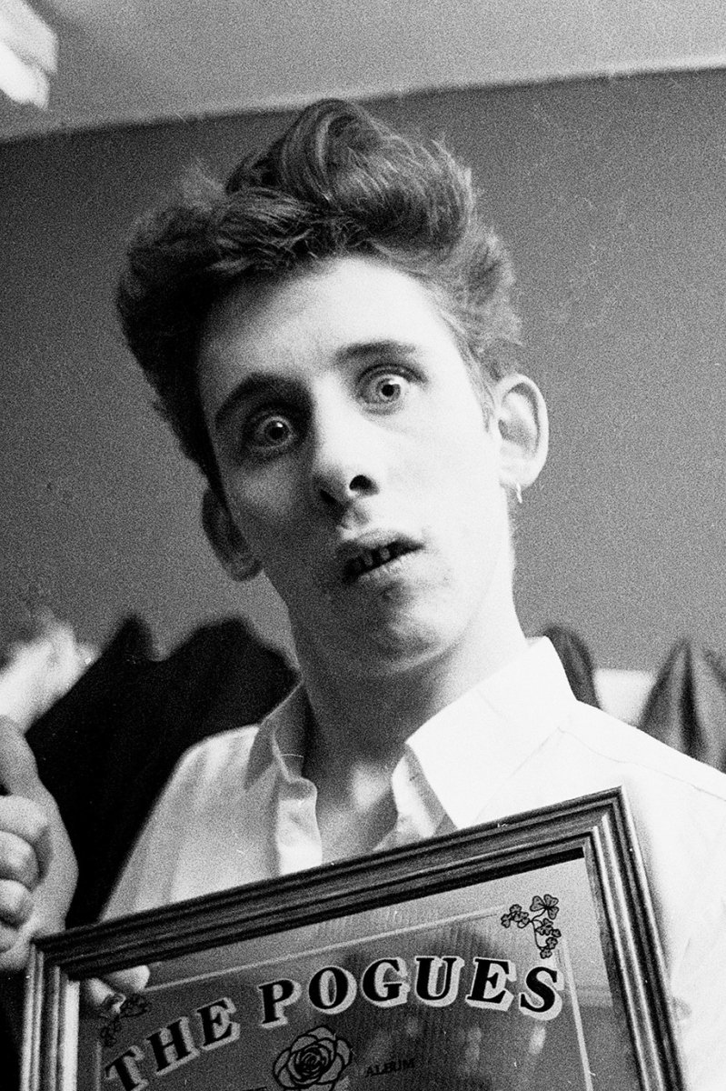 Shane MacGowan backdrop