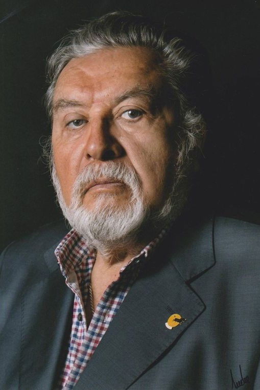 Oswaldo Viteri backdrop