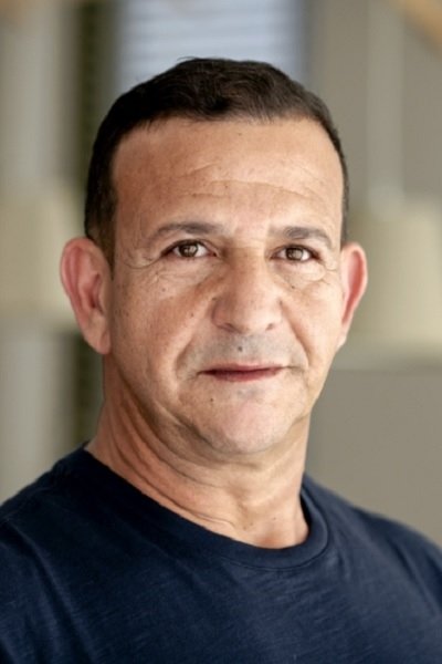 Najib Amhali backdrop