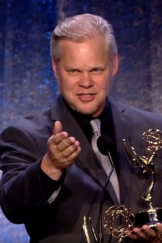 George A. Johnson backdrop