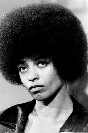 Angela Davis backdrop