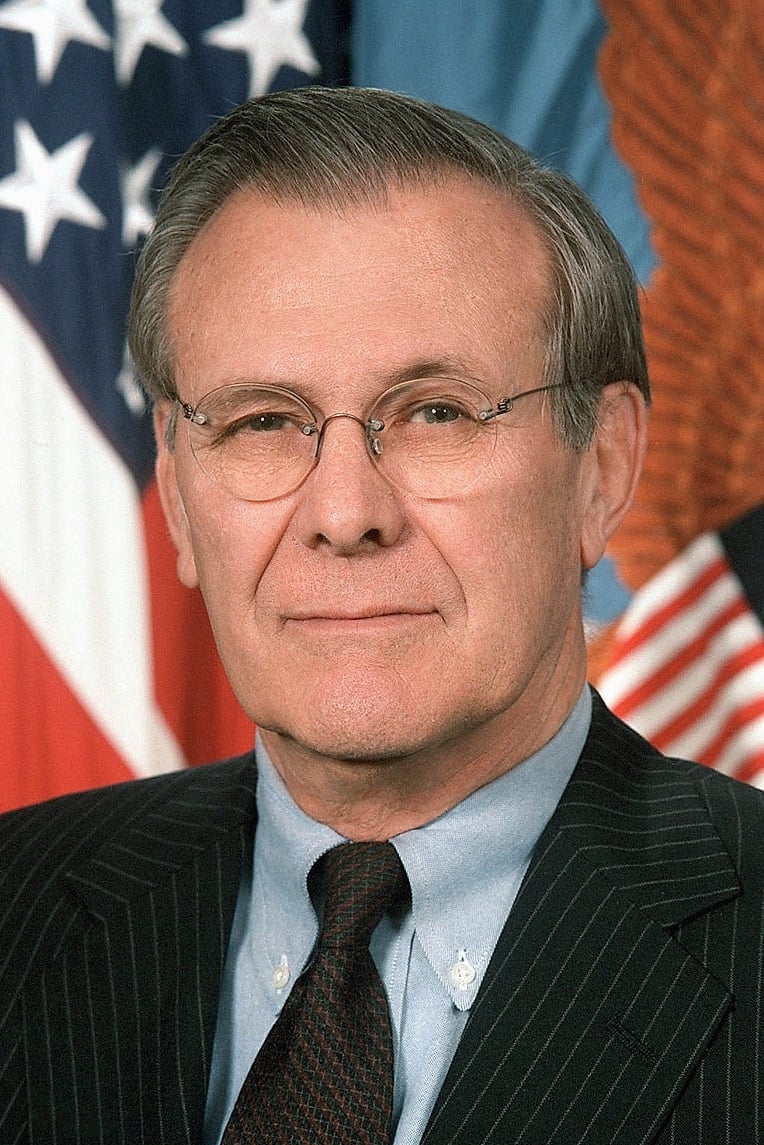Donald Rumsfeld backdrop