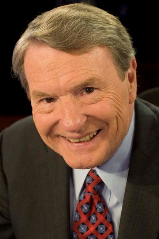 Jim Lehrer backdrop
