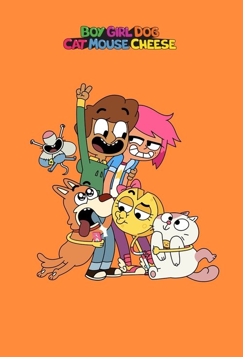 Djalë Vajzë Qen Maç Kec Dhembel poster