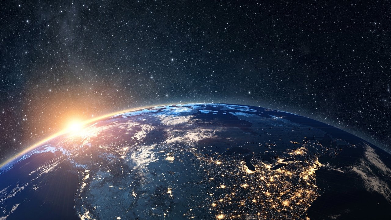 Rrezet X të Tokës backdrop