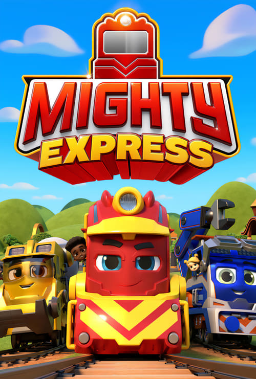 Mighty Express translates to "Ekspresi i Fuqishëm" in Albanian poster