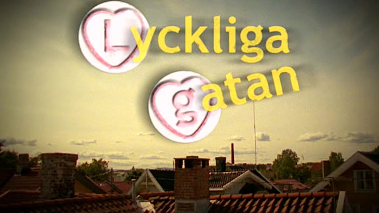 Lyckliga gatan backdrop