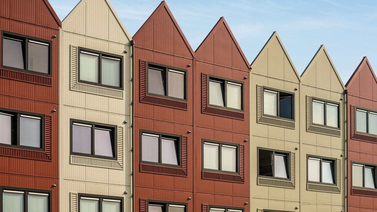 Shtëpi Kontejnerësh backdrop