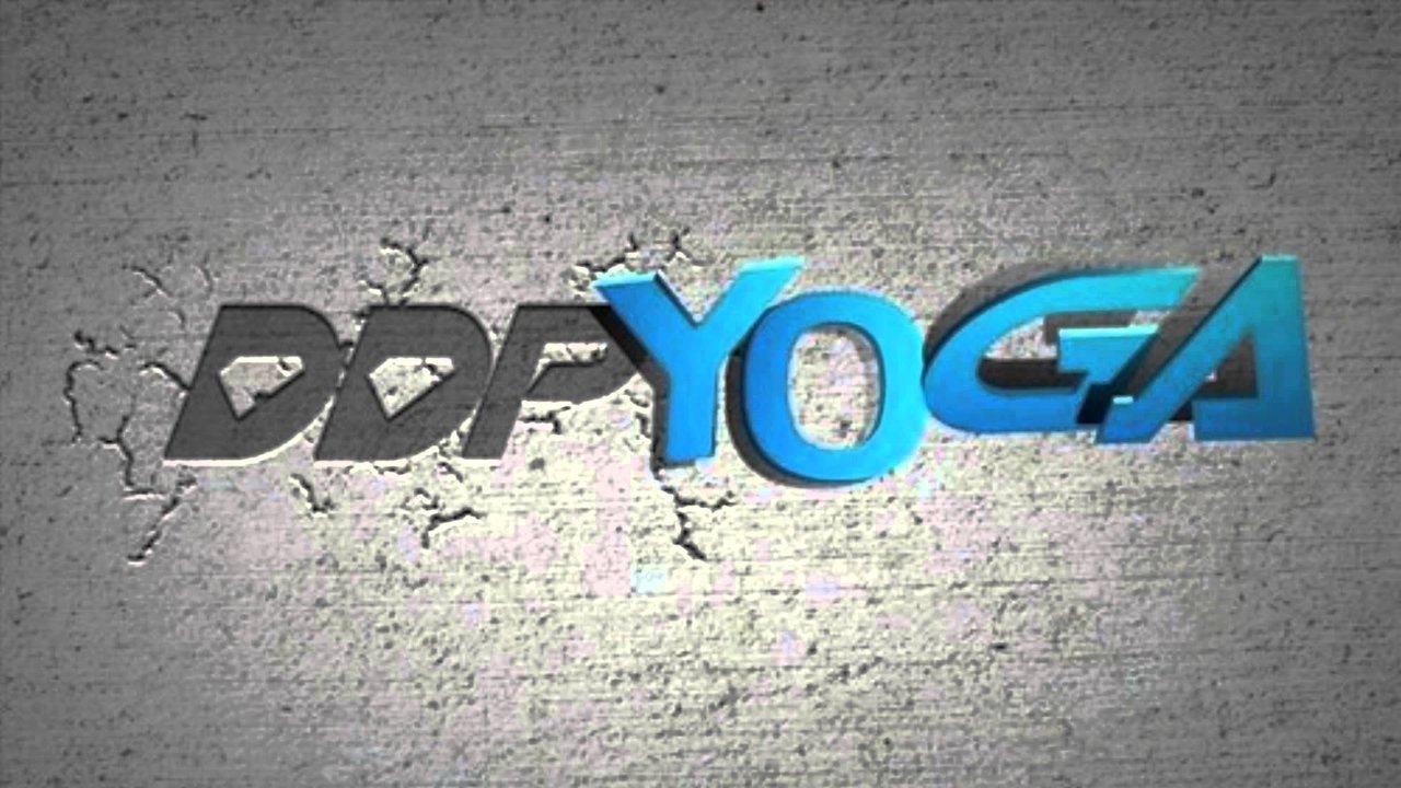 DDP Yoga backdrop