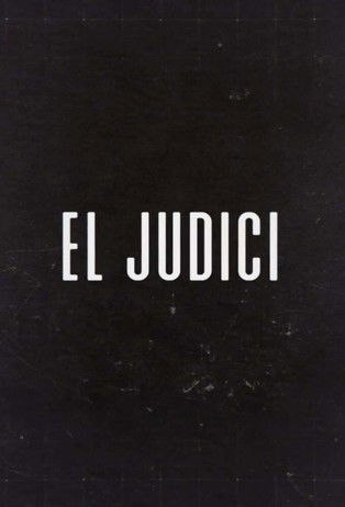 El Judici translates to "Gjykimi" in Albanian poster