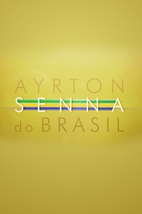 Ayrton Senna në Brasil poster