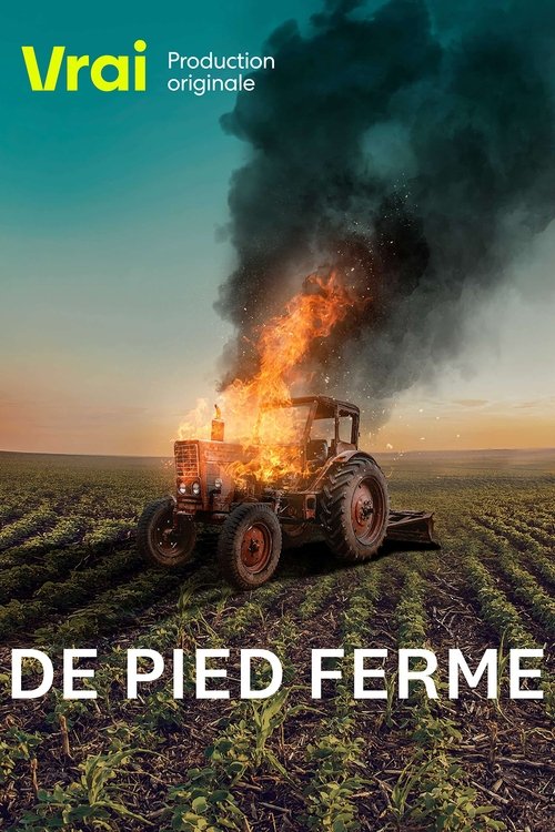 De pied ferme translates to Me këmbë të forta in Albanian poster