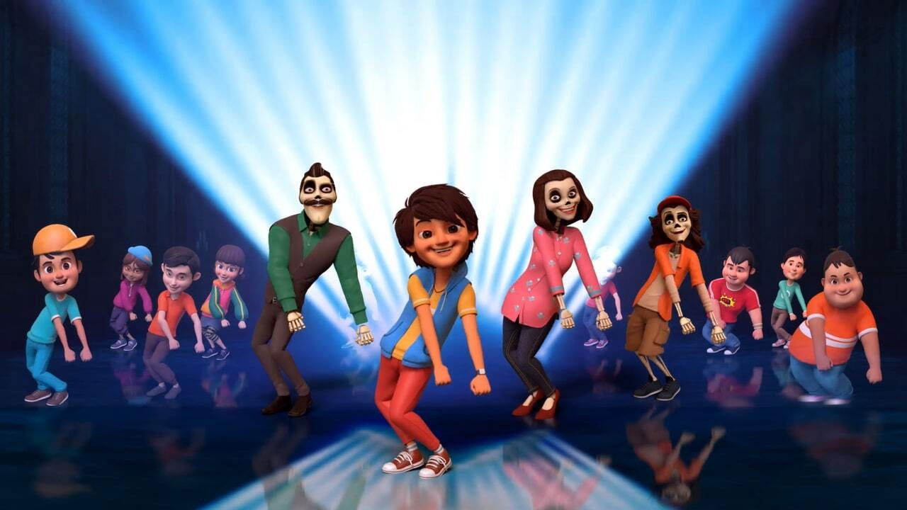 Pinaki dhe Happy Bhoot Bandhus backdrop