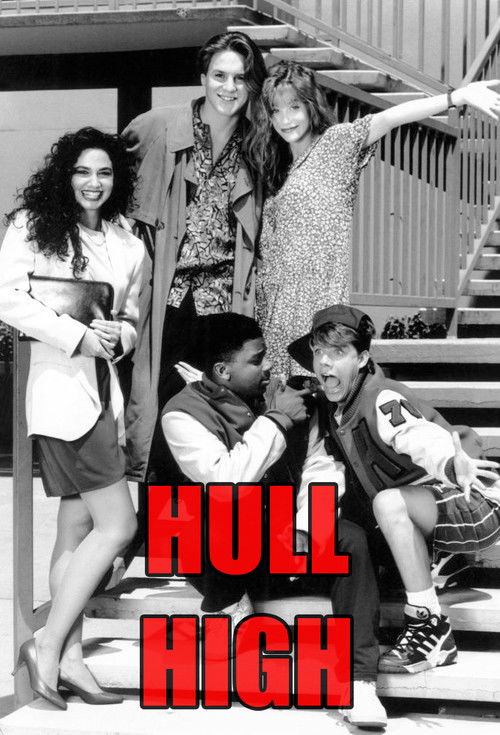 Hull High translates to "Hull High" in Albanian poster