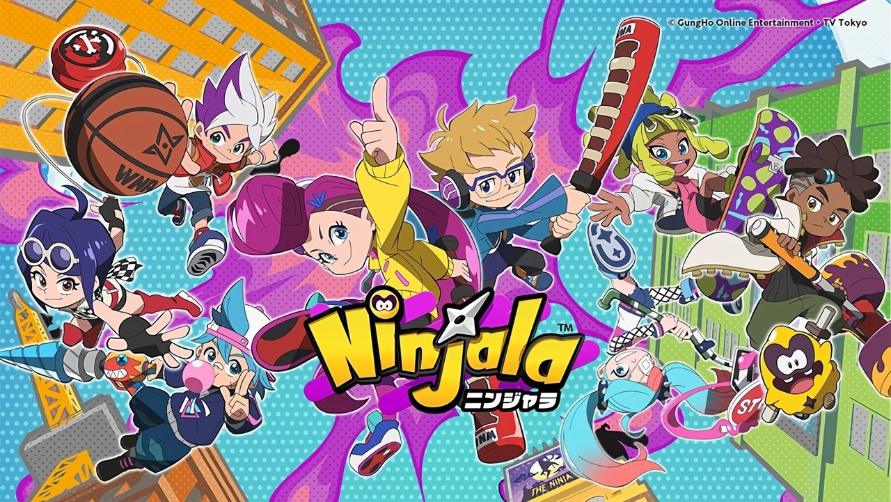 Ninjala Animacioni backdrop