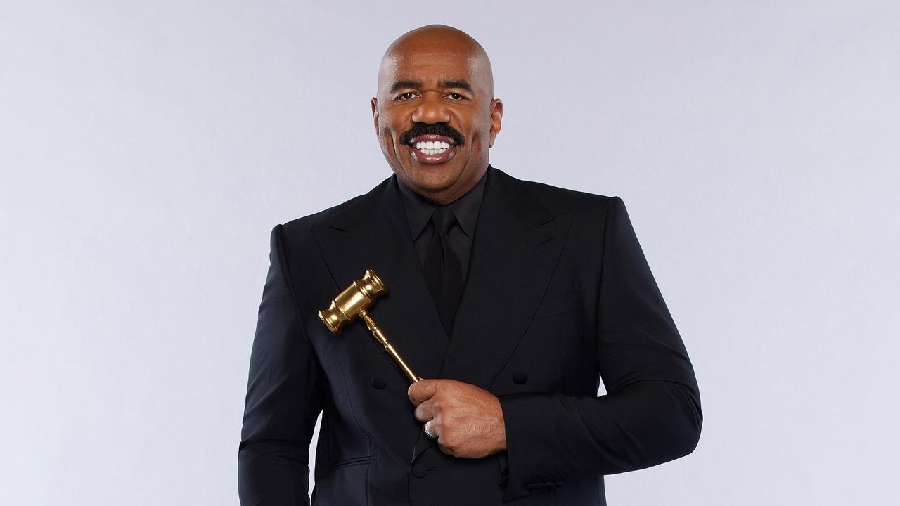 Gjyqtari Steve Harvey backdrop