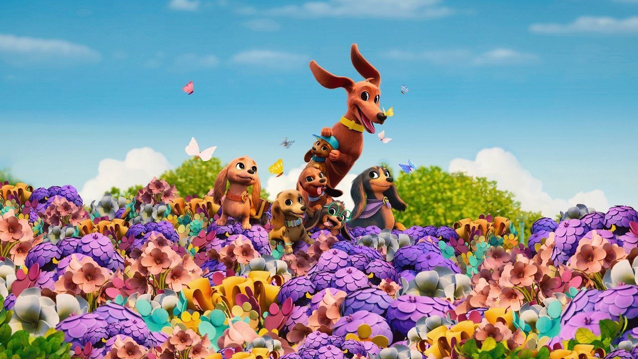 Pretzeli dhe Këlyshët backdrop