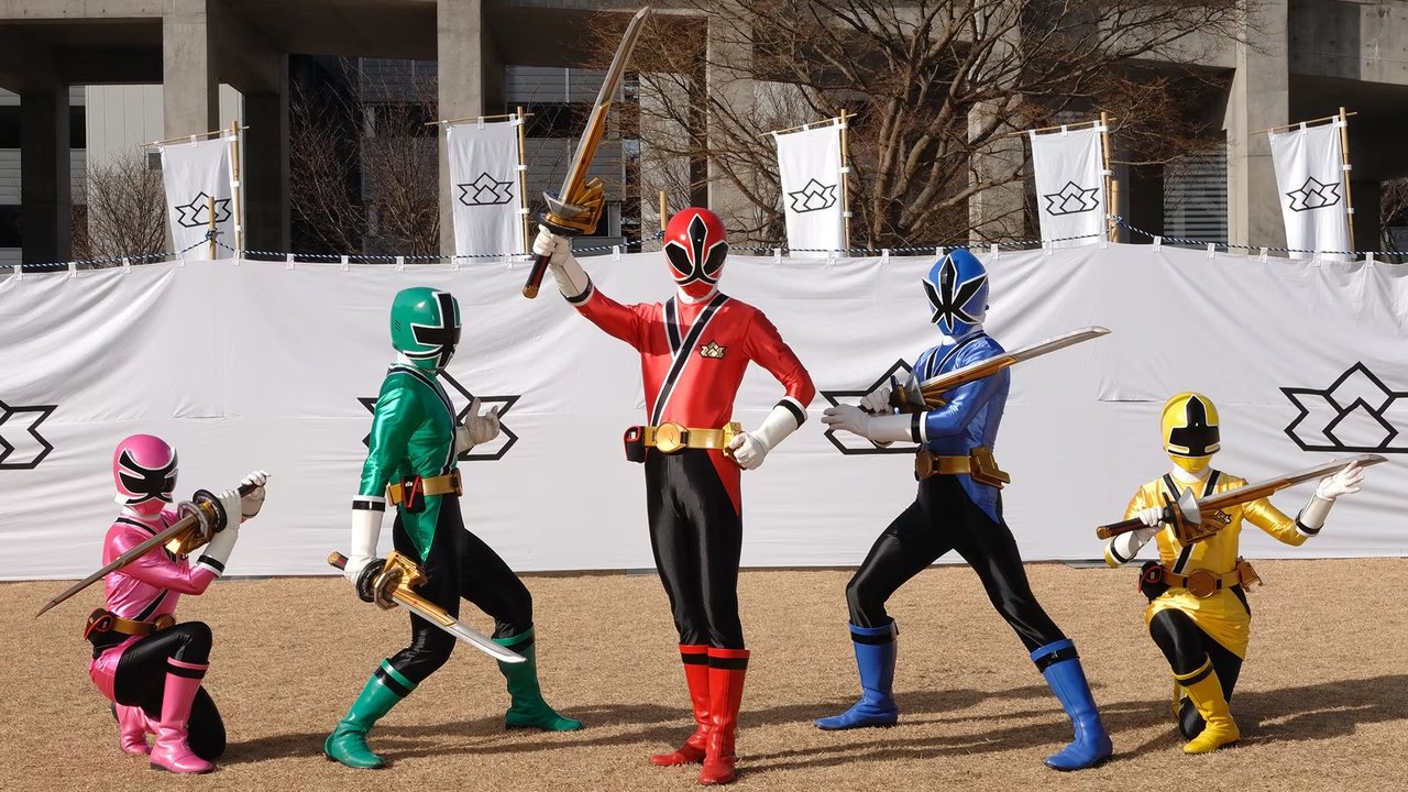 Shinkenger Samurai Sentai backdrop