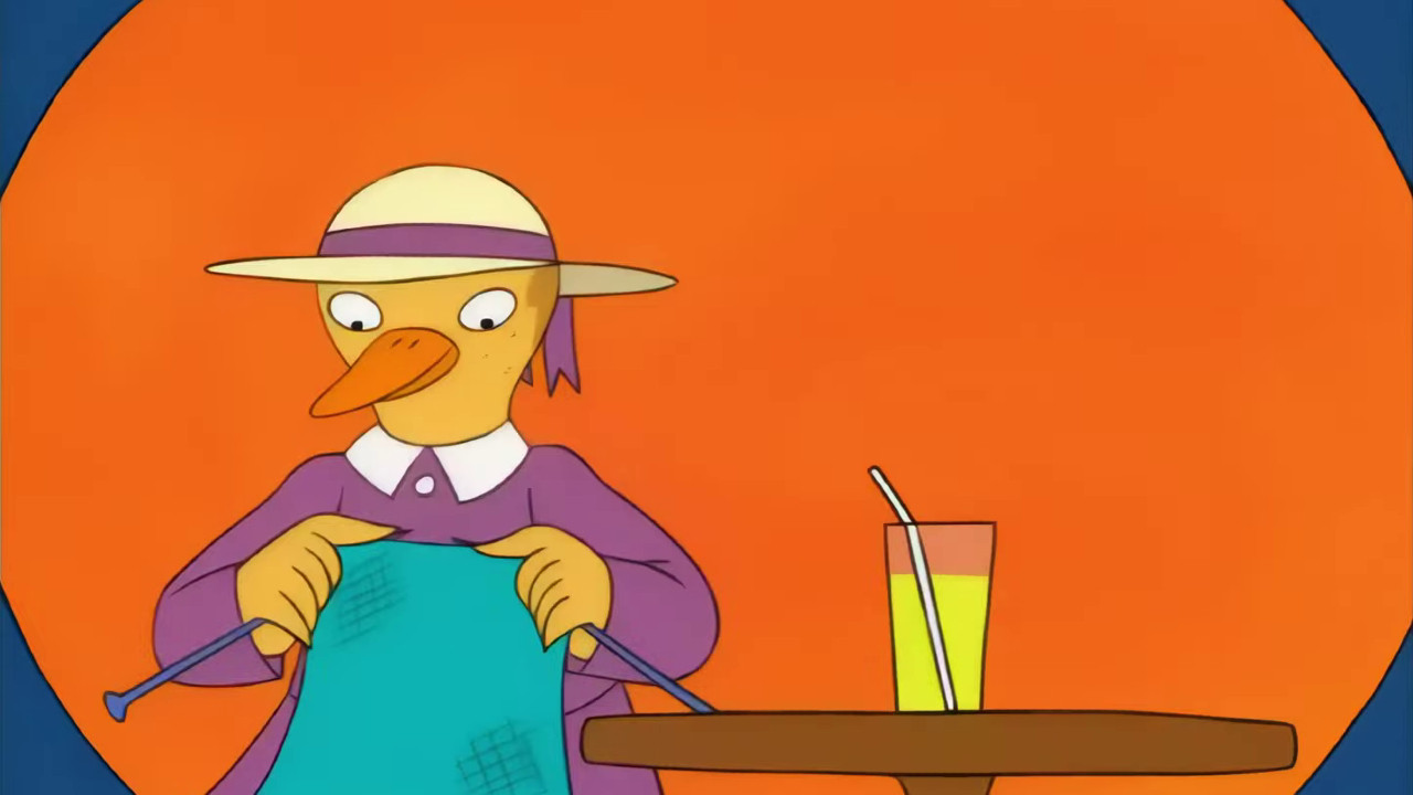 Një Mister Mallard Misteri backdrop