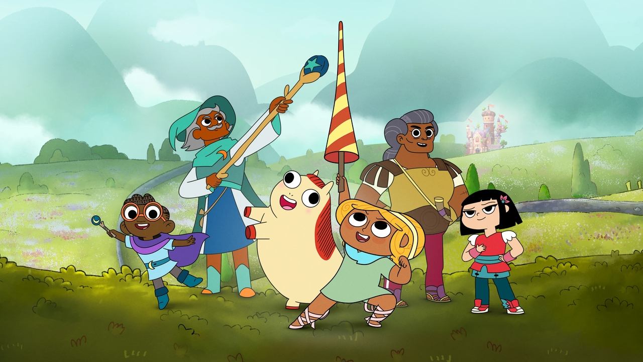 Pina dhe Pony backdrop