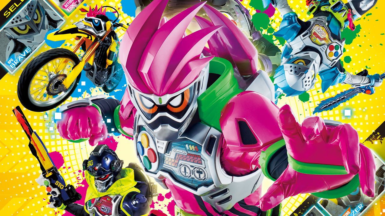 Kamen Rider Ex-Aid Truket Operacionet Virtuale backdrop