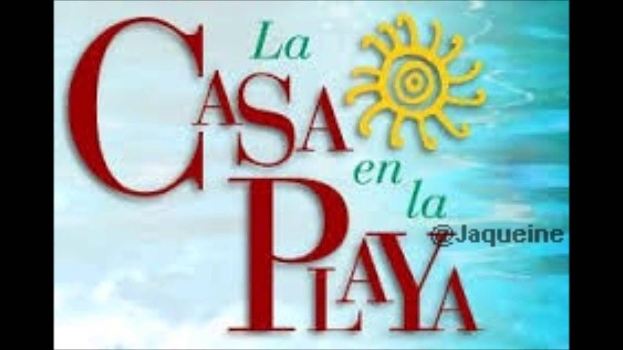 Shtëpia në plazh backdrop