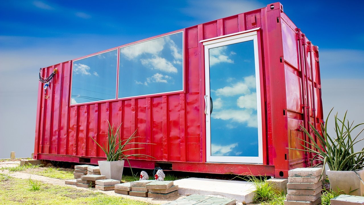 Mjeshtrat e Kontejnerëve backdrop