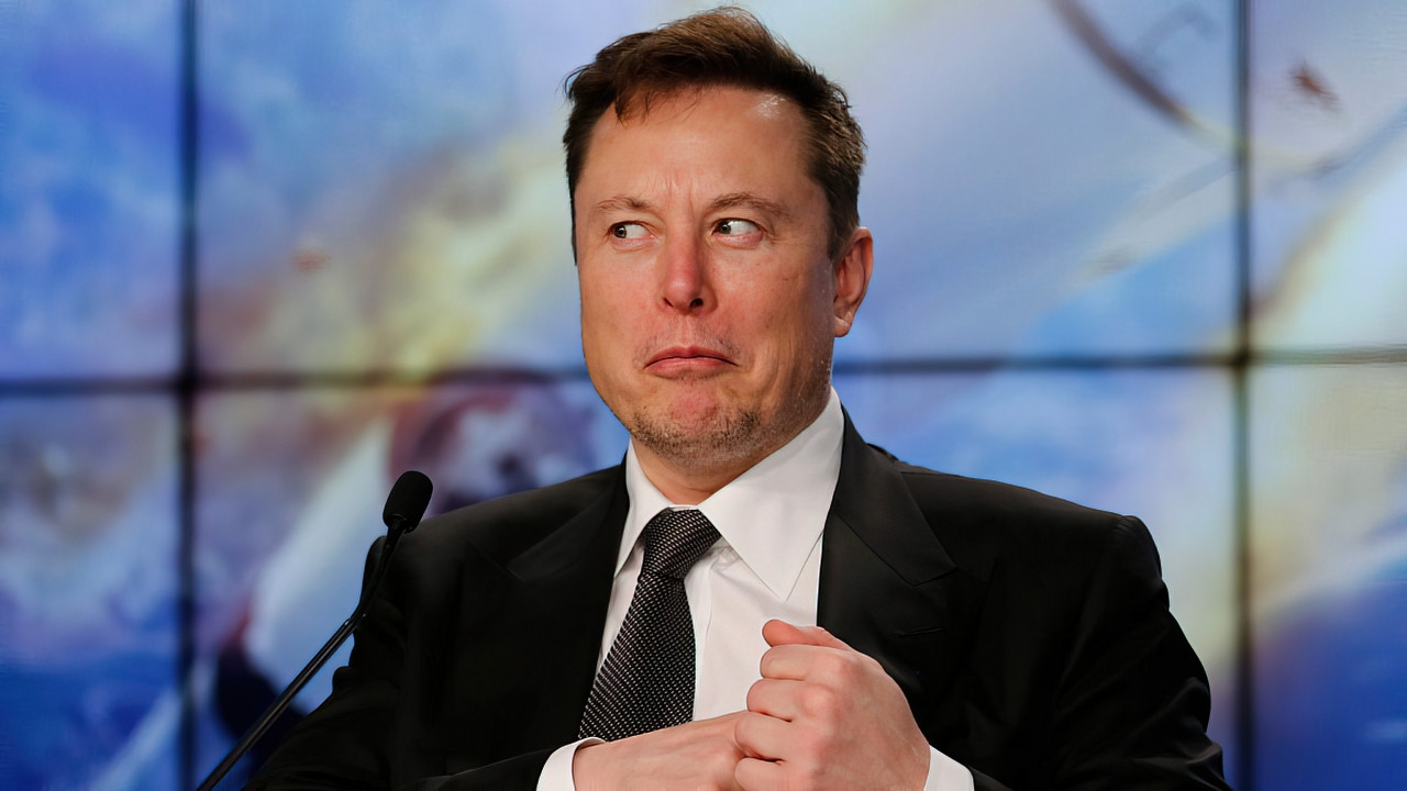 Shfaqja e Elon Musk backdrop