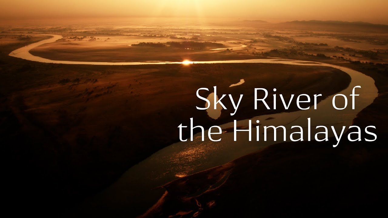 Sky River of the Himalayas backdrop