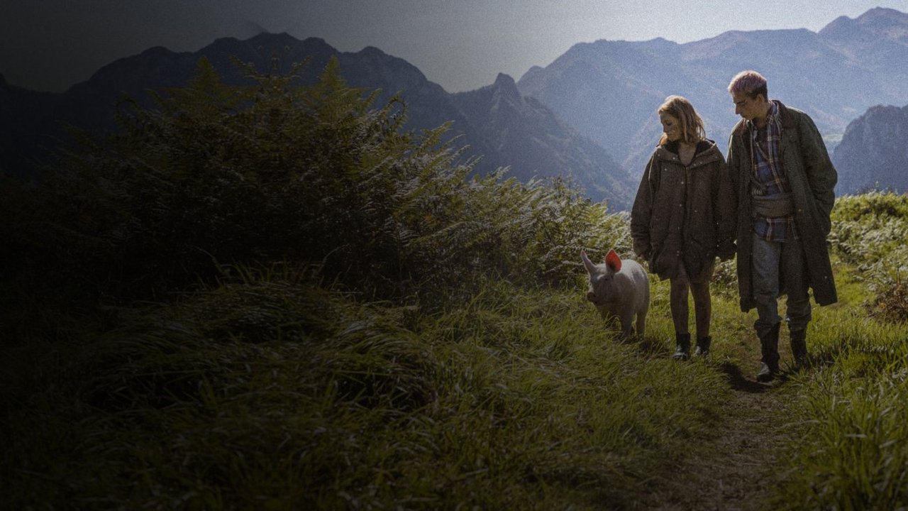 Vajza me zemrën e derrit backdrop