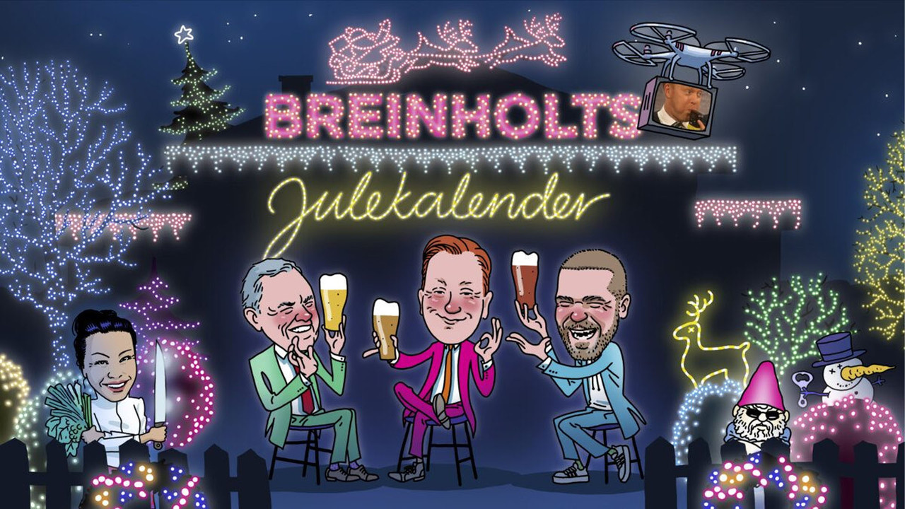 Breinholts julekalender backdrop