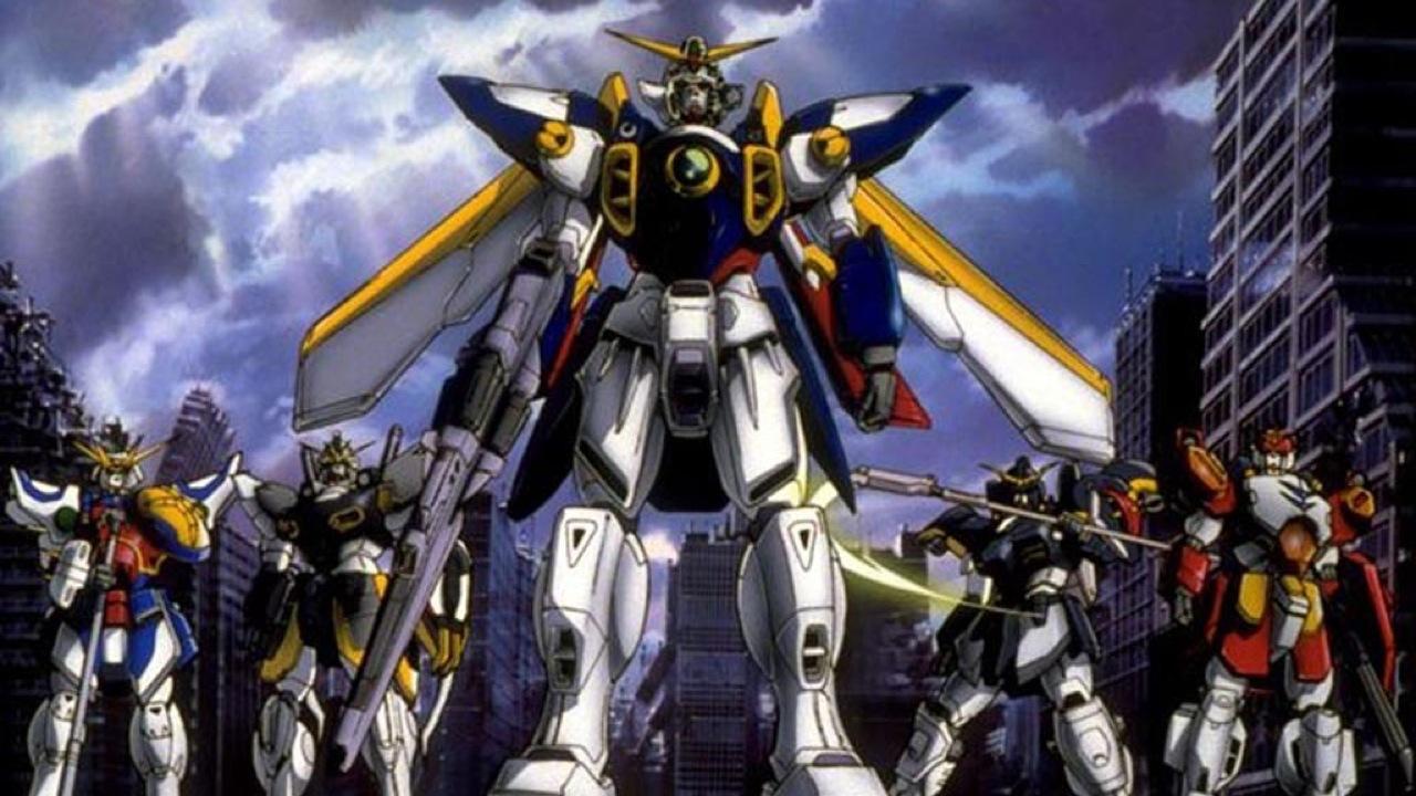 Mobilja Suit Gundam Wing backdrop