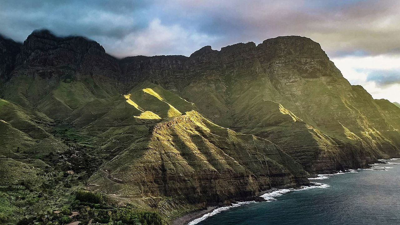 Ishujt Kanarie backdrop