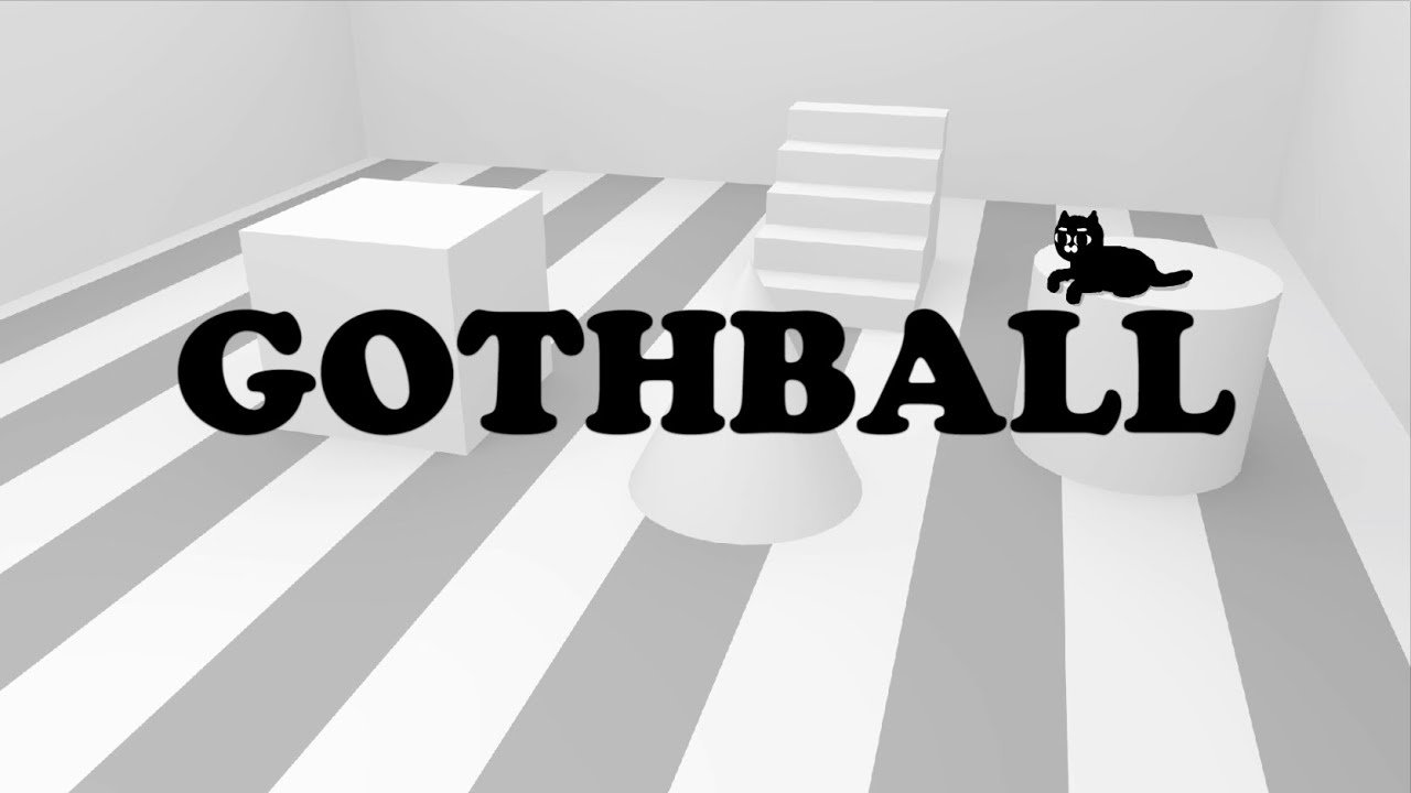 Gothball - "Topi Gotik backdrop