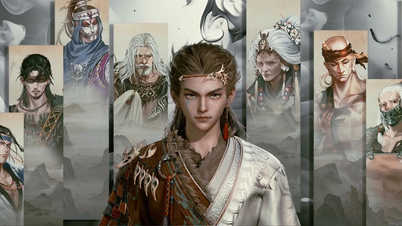 Tregimet e Perëndive të Dhenve backdrop