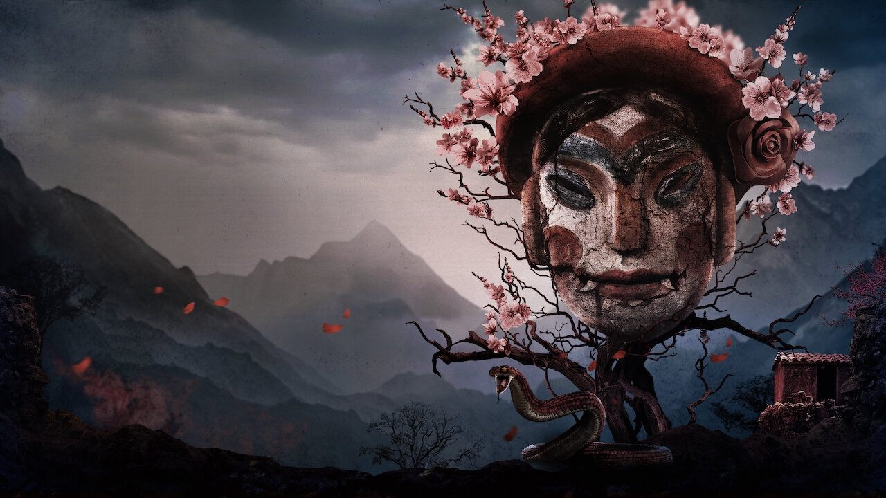 Fshati i Mallkuar backdrop