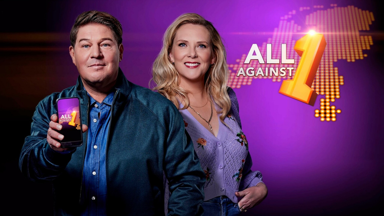 Të gjithë kundër 1 backdrop