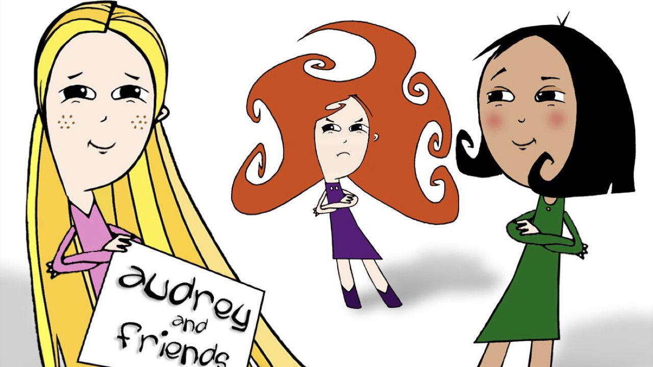 Audrey dhe Miqtë backdrop