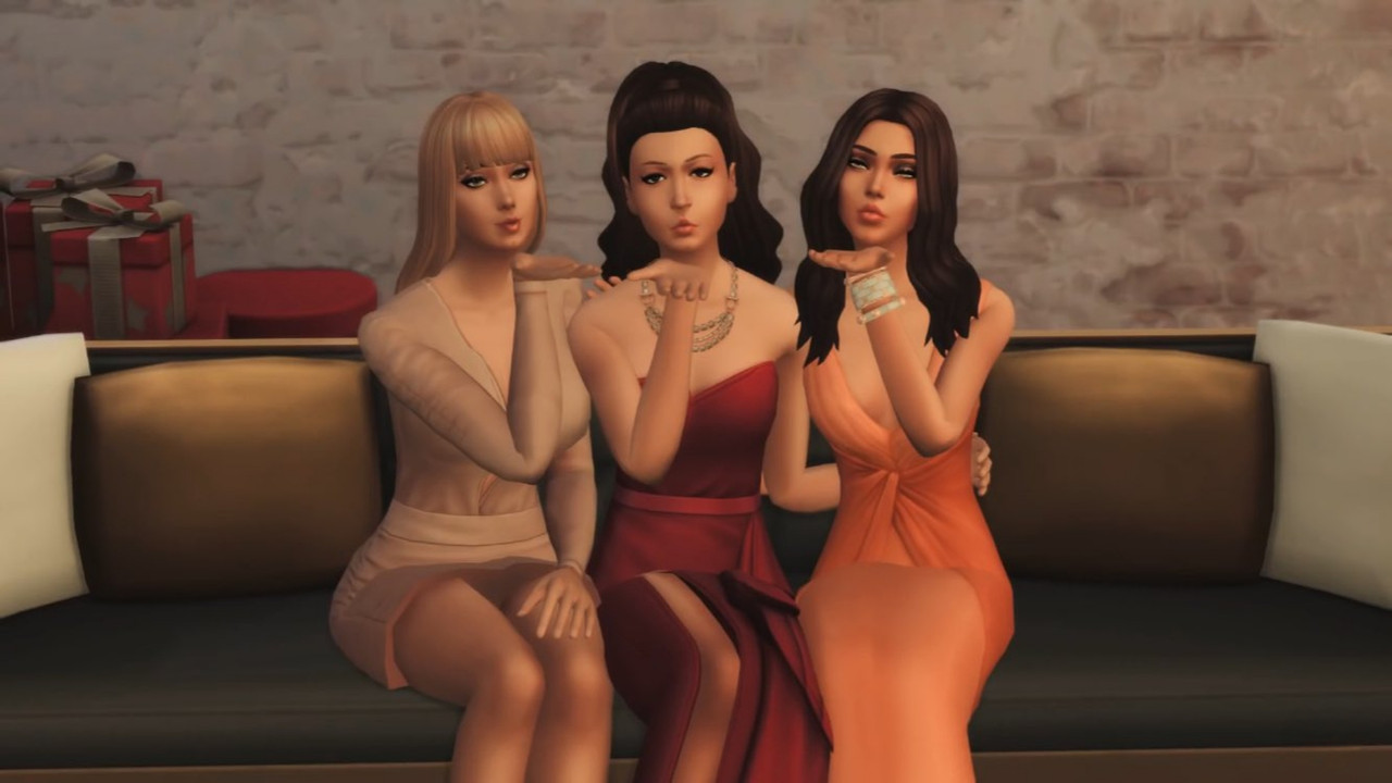 Vajza në shtëpi backdrop