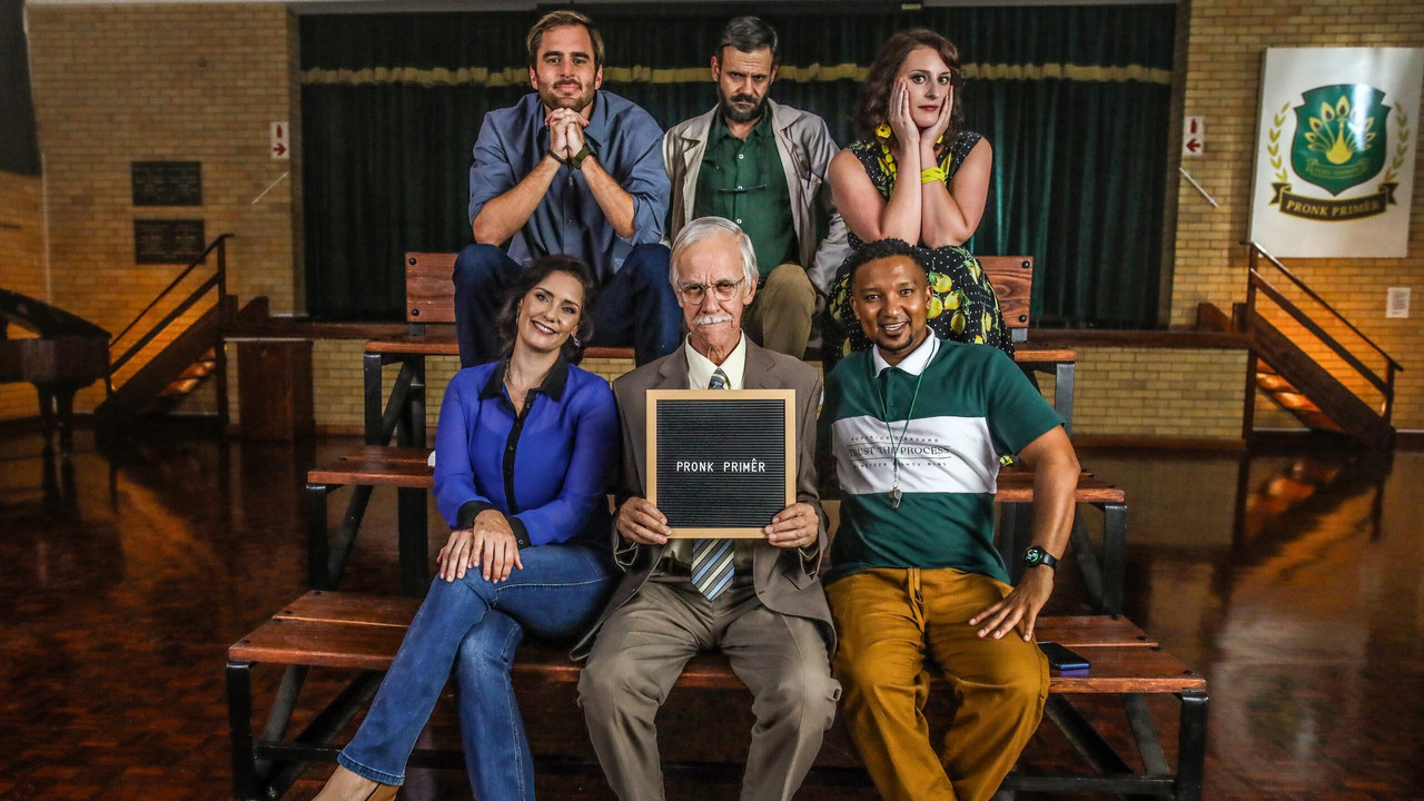 Pronk Primër backdrop