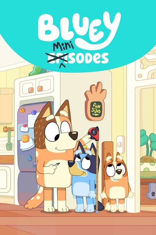 Minisodes Bluey poster