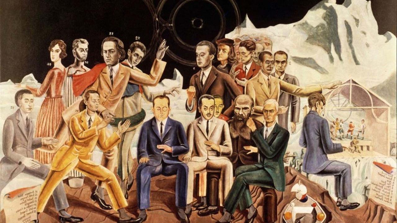 Revolucione Surrealiste backdrop